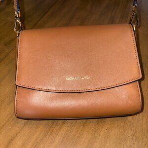 New (Other) Michael Kors Ellis Medium Leather Crossbody Bag